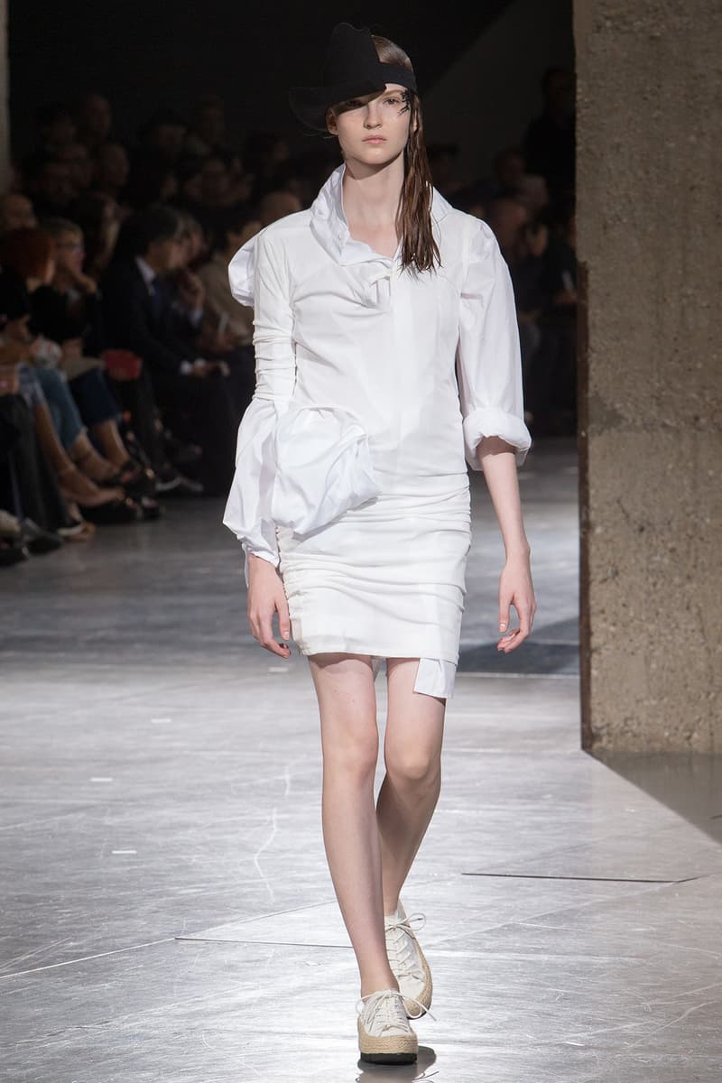 Yohji Yamamoto Spring Summer 2018 Collection Paris Fashion Week