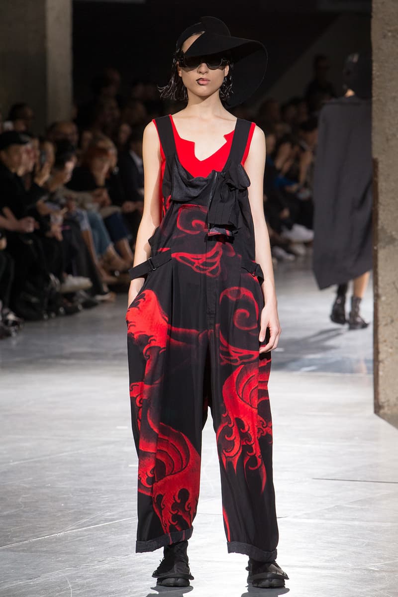 Yohji Yamamoto Spring Summer 2018 Collection Paris Fashion Week
