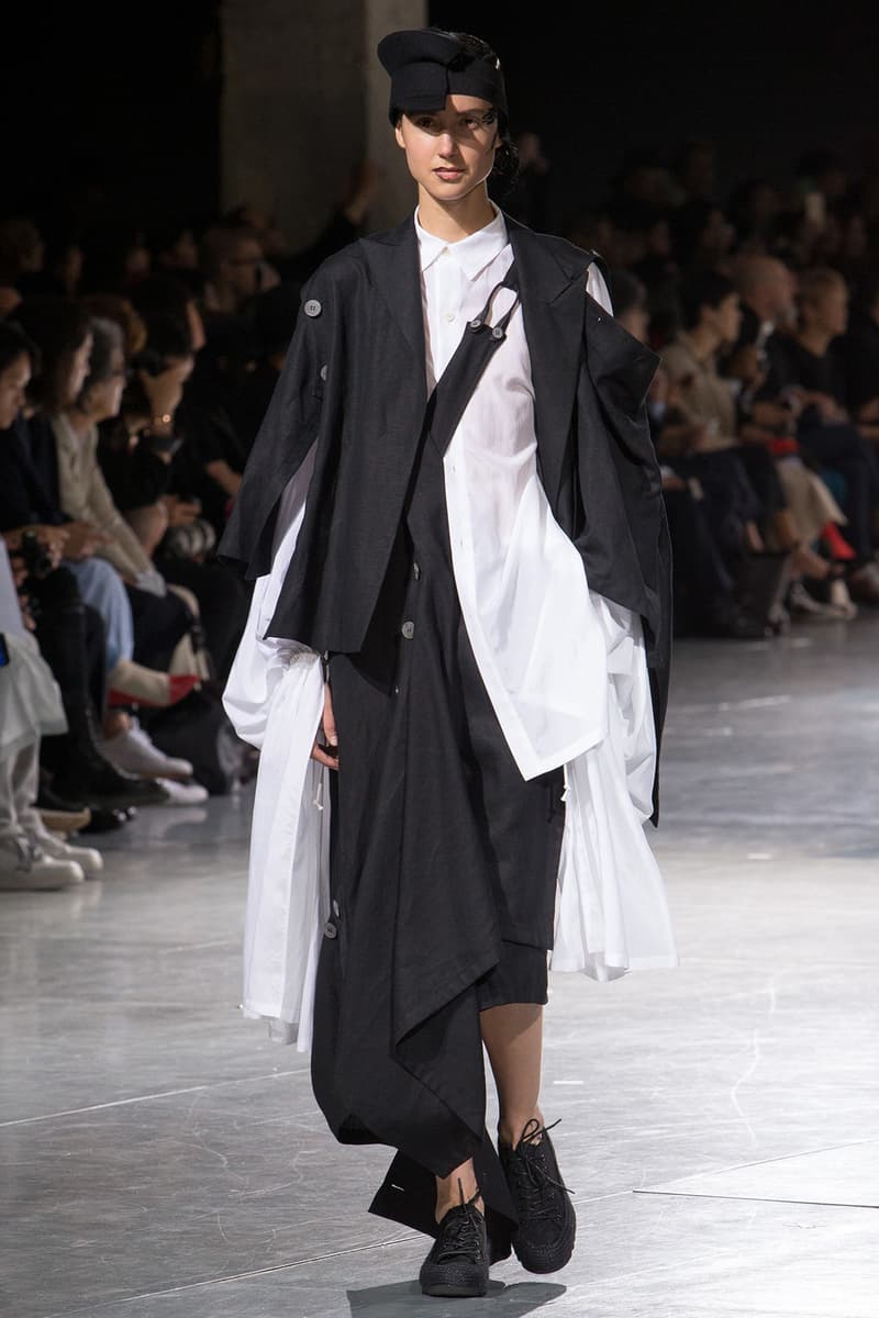 Yohji Yamamoto Spring Summer 2018 Collection Paris Fashion Week