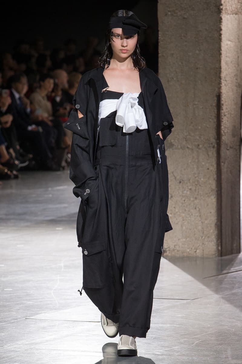 Yohji Yamamoto Spring Summer 2018 Collection Paris Fashion Week