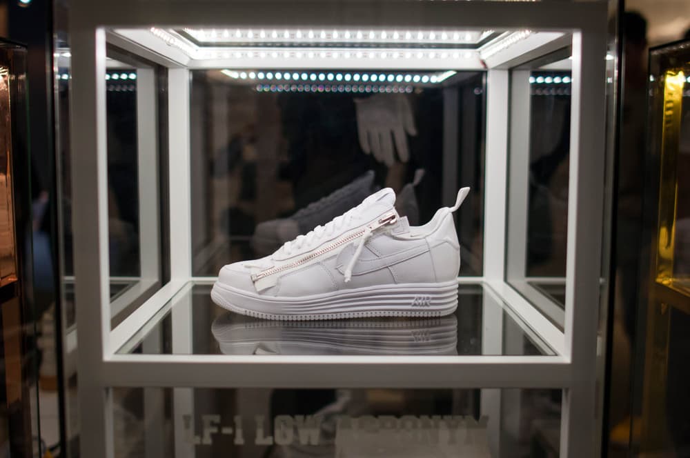 Nike Air Force 1 35 Year Celebration Event Shoes Sneakers Customization Travis Scott Off-White