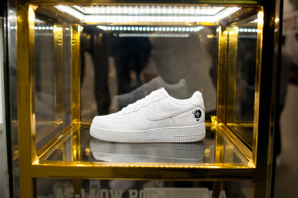 Nike Air Force 1 35 Year Celebration Event Shoes Sneakers Customization Travis Scott Off-White