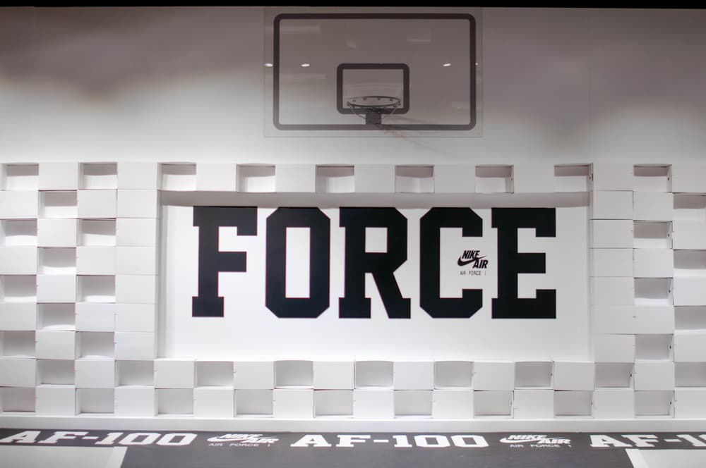 Nike Air Force 1 35 Year Celebration Event Shoes Sneakers Customization Travis Scott Off-White