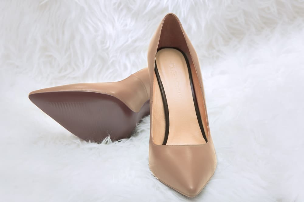 House No. 3028 Nude Heels Shoes Skintone Color Pumps Classic Vegan Leather