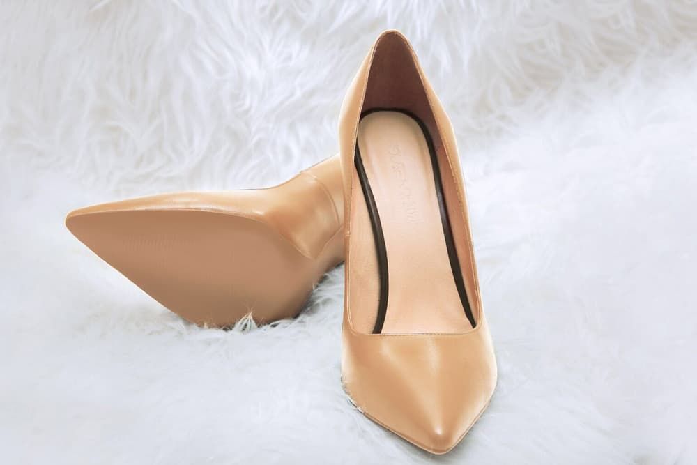 House No. 3028 Nude Heels Shoes Skintone Color Pumps Classic Vegan Leather