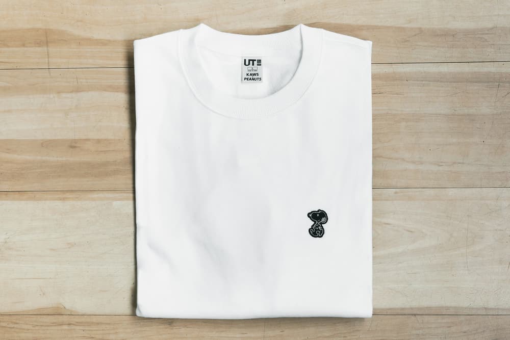KAWS x 'Peanuts' x Uniqlo UT Collection Closer Look Plush T-Shirt Exclusive KAWS BFF Joe Kaws