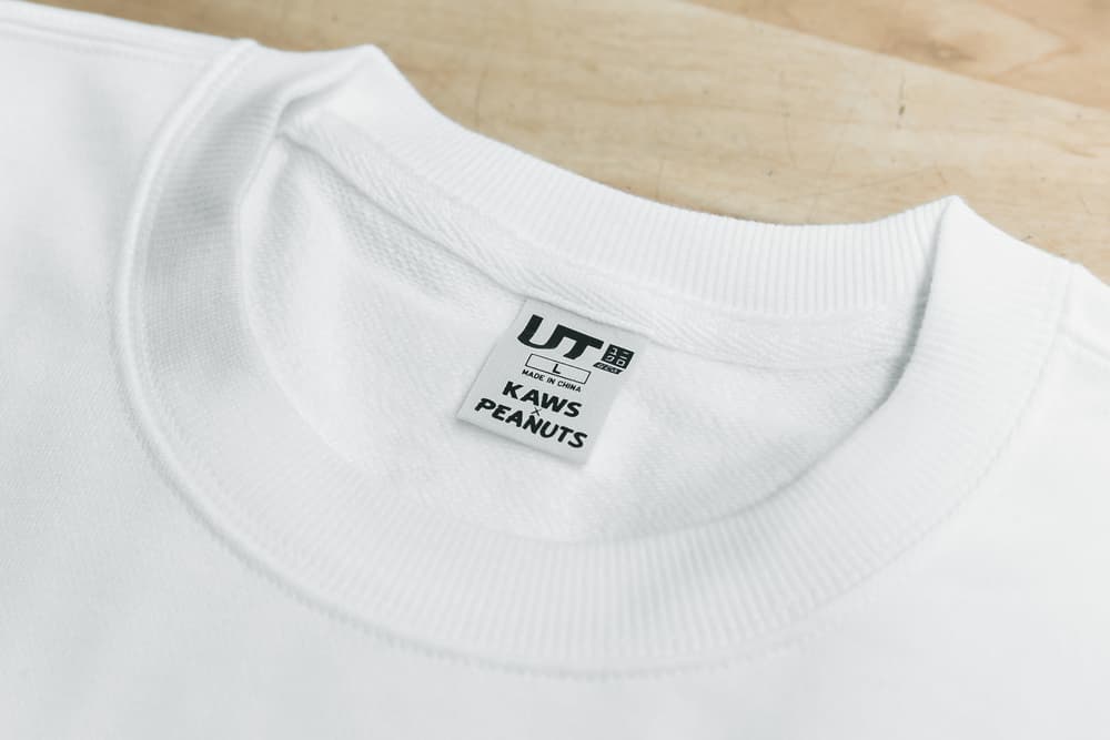 KAWS x 'Peanuts' x Uniqlo UT Collection Closer Look Plush T-Shirt Exclusive KAWS BFF Joe Kaws