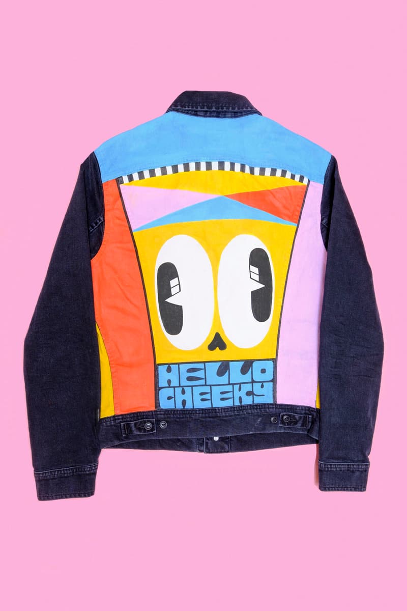 Lee x Hattie Stewart Scarlet Jeans Denim Collection Collaboration Fashion Iconic Styles Jacket Cartoon Art Graphic