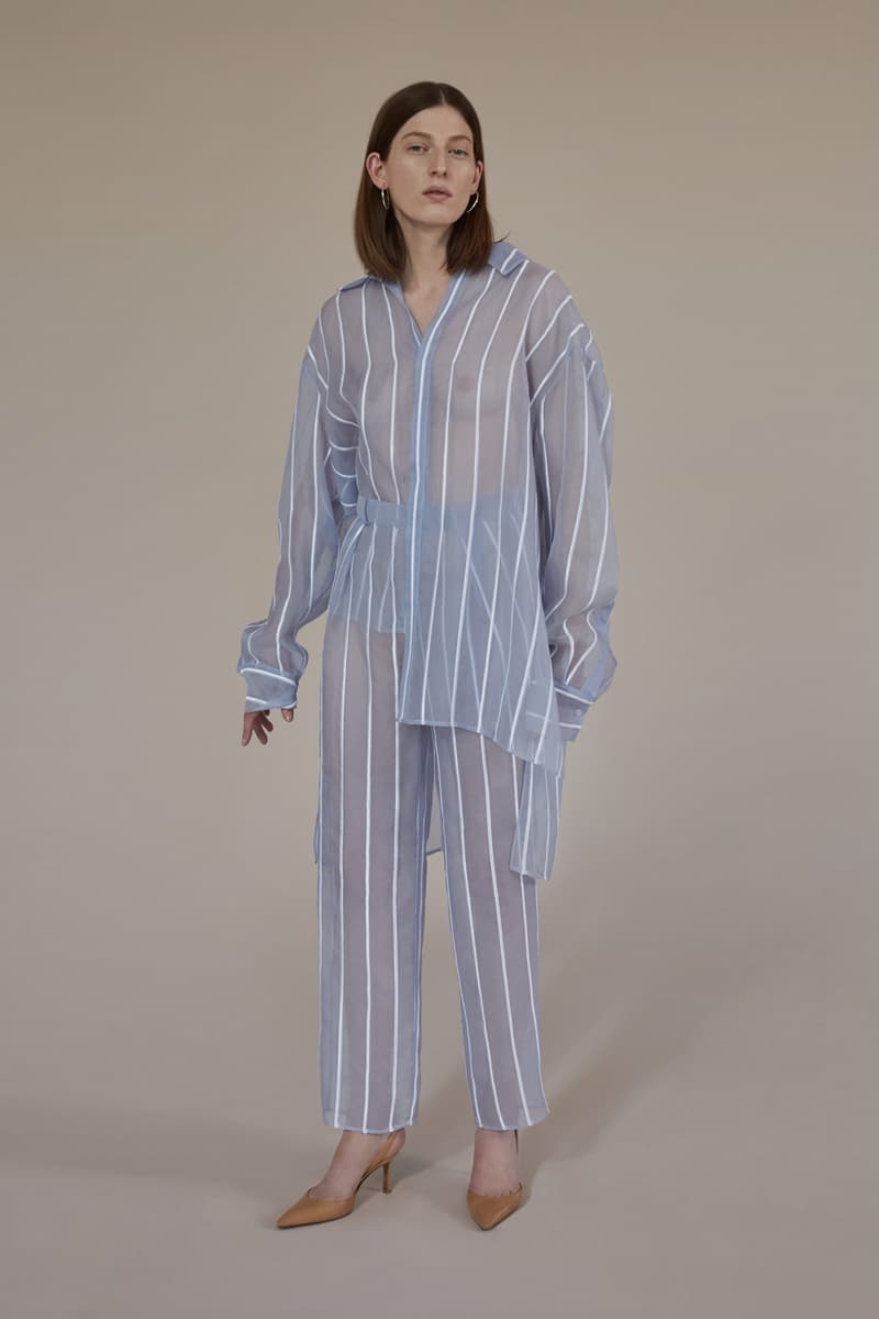 Moon Choi Fall/Winter 2017 Lookbook Fashion Tailoring Geometrical Silhouette Muted Color Palette Korean Label