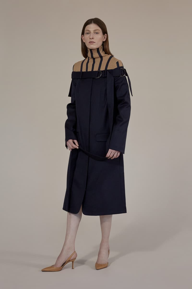 Moon Choi Fall/Winter 2017 Lookbook Fashion Tailoring Geometrical Silhouette Muted Color Palette Korean Label