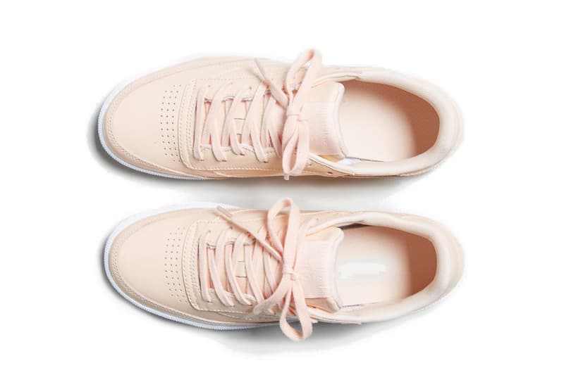 Reebok Club C 85 Silhouette "Desert Dust" Pink Beige Tan Colorway