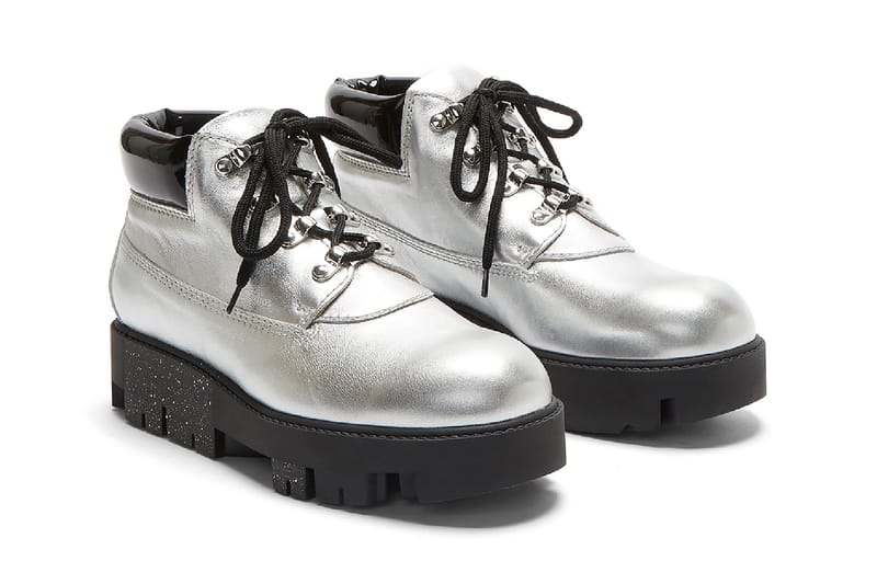 acne silver boots