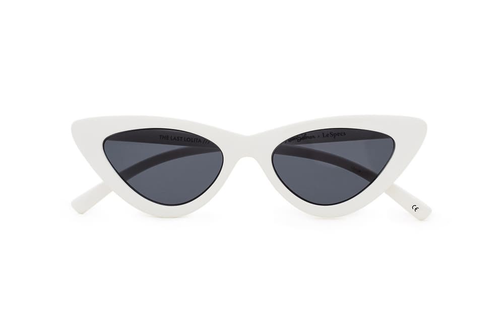 Adam Selman x Le Specs Last Lolita Sunglasses Red Shiny White