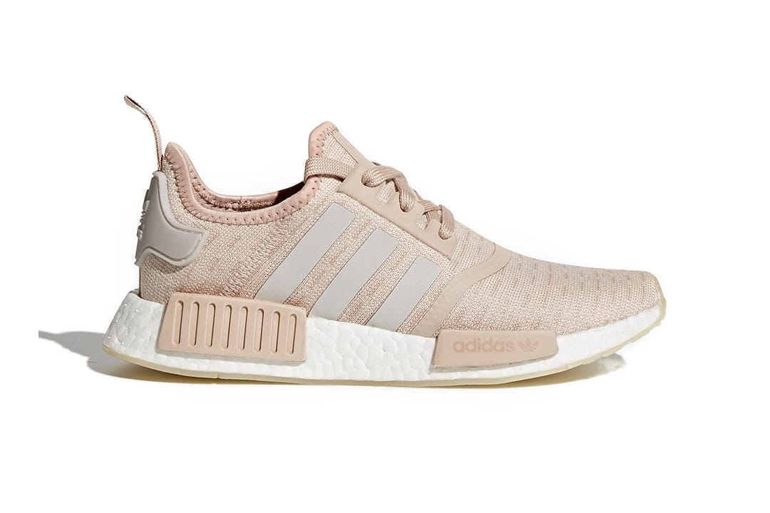 adidas nmd_r1 womens nude & white shoes