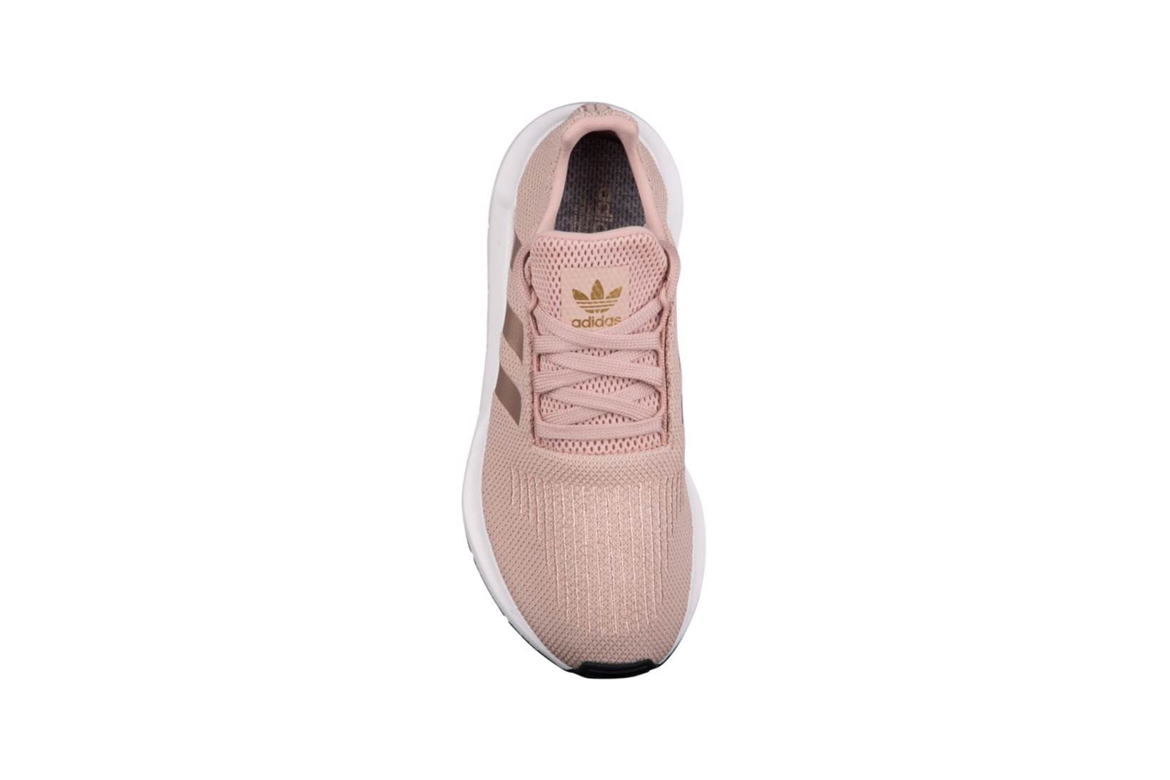 adidas swift run pink and gold