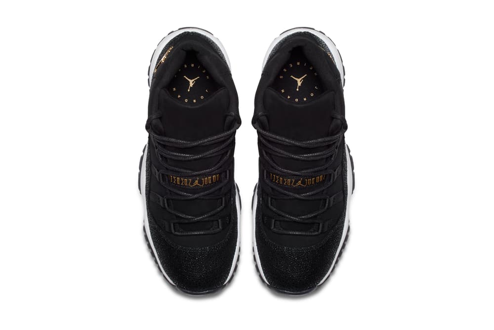 Nike Air Jordan XI Heiress Black Friday Sneaker Release Exclusive Women's Silhouette