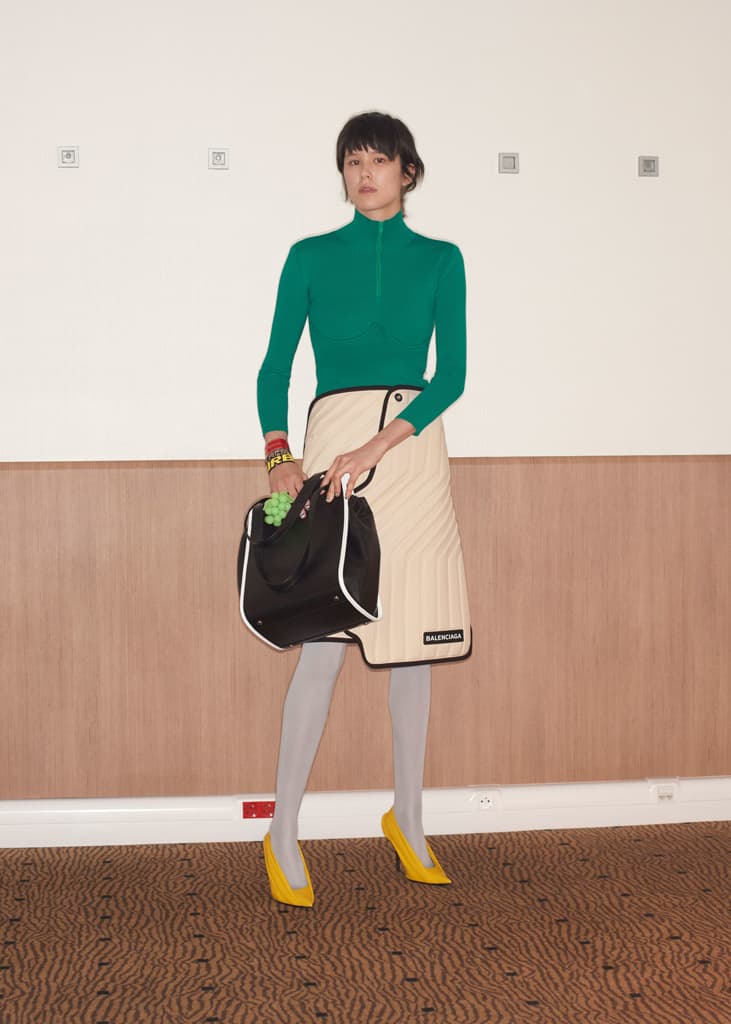 Balenciaga Women's Resort 2018 Collection Demna Gvasalia Fashion Pieces Bags Jackets Silhouette