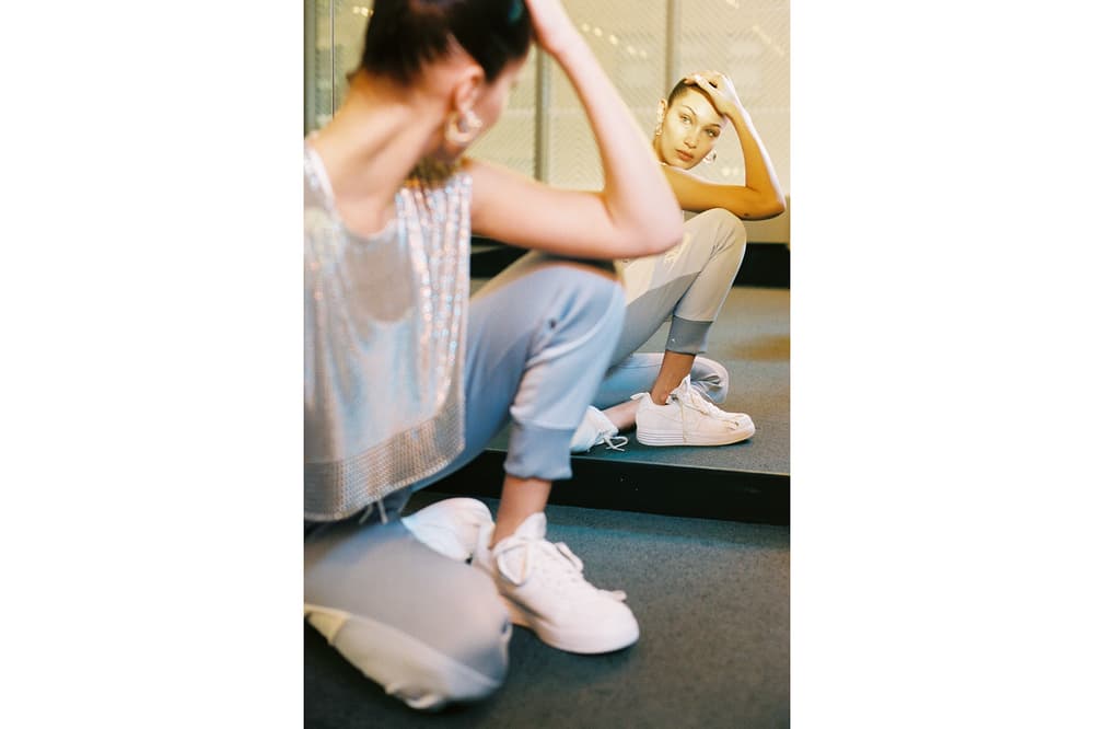Bella Hadid Nike Air Force 1 AF100 Editorial Vogue