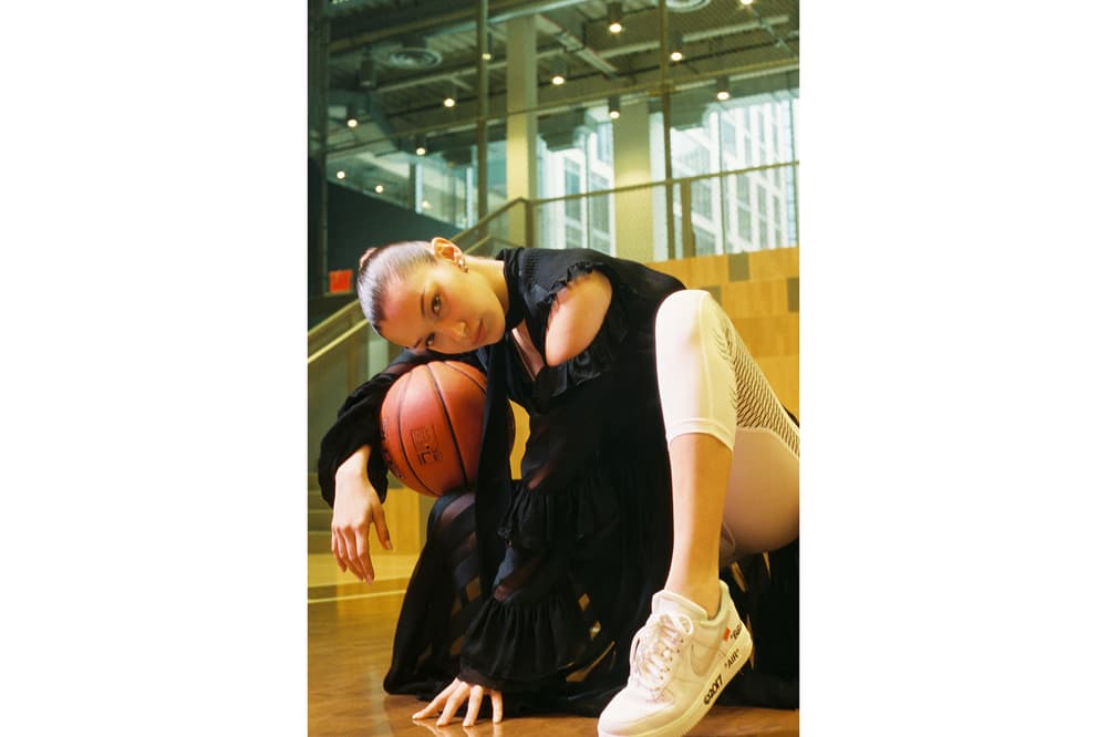 Bella Hadid Nike Air Force 1 AF100 Editorial Vogue