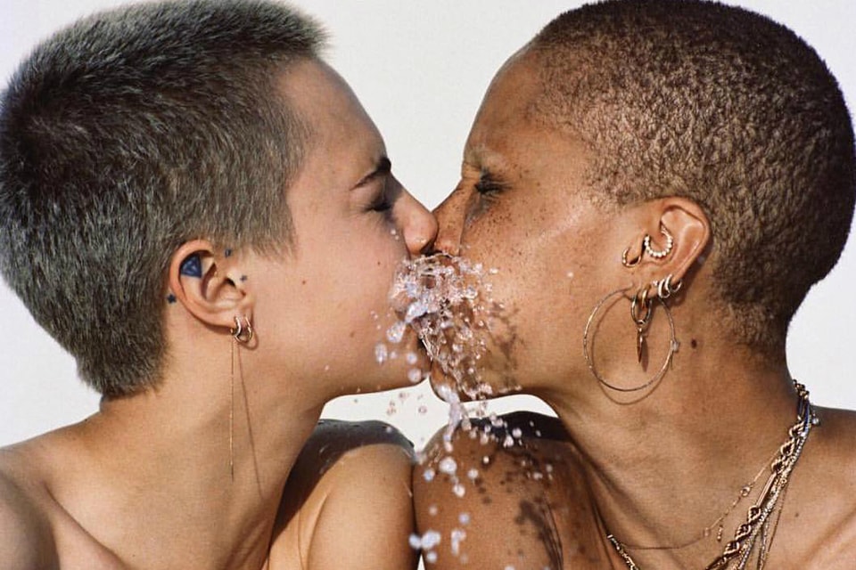 Cara Delevingne Kisses Adwoa Aboah For Chaos Hypebae
