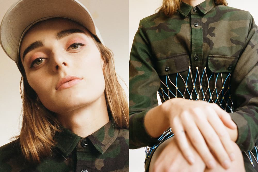 carhartt wip fall winter 2017 editorial hong kong kara chung overalls denim workwear camo