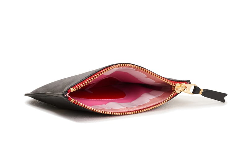 comme des garcons mouth wallet