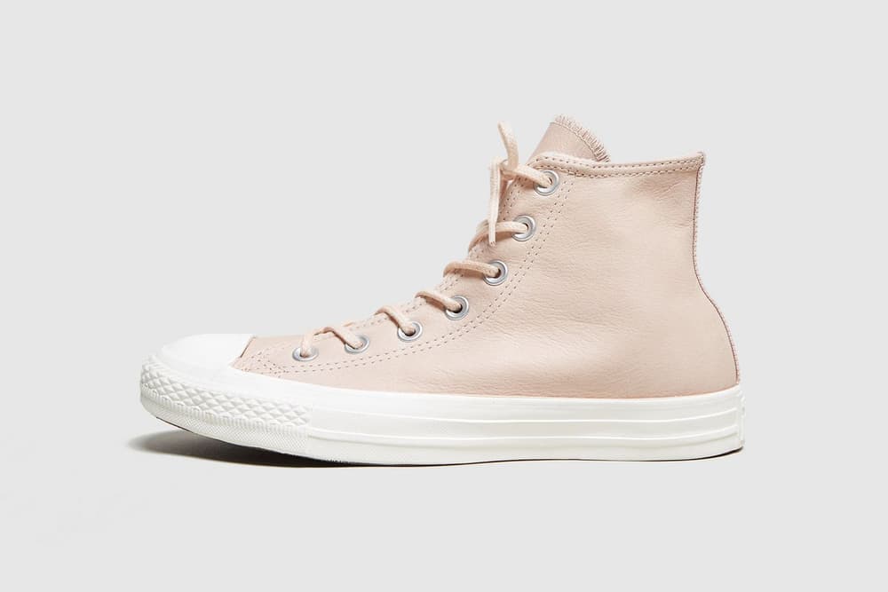 Converse Chuck Taylor All Star Hi Dusk Pink leather