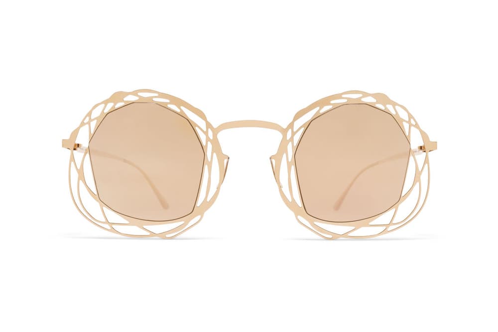 Damir Doma MYKITA NITA Sunglasses Black Camo Green Champagne Gold Silver