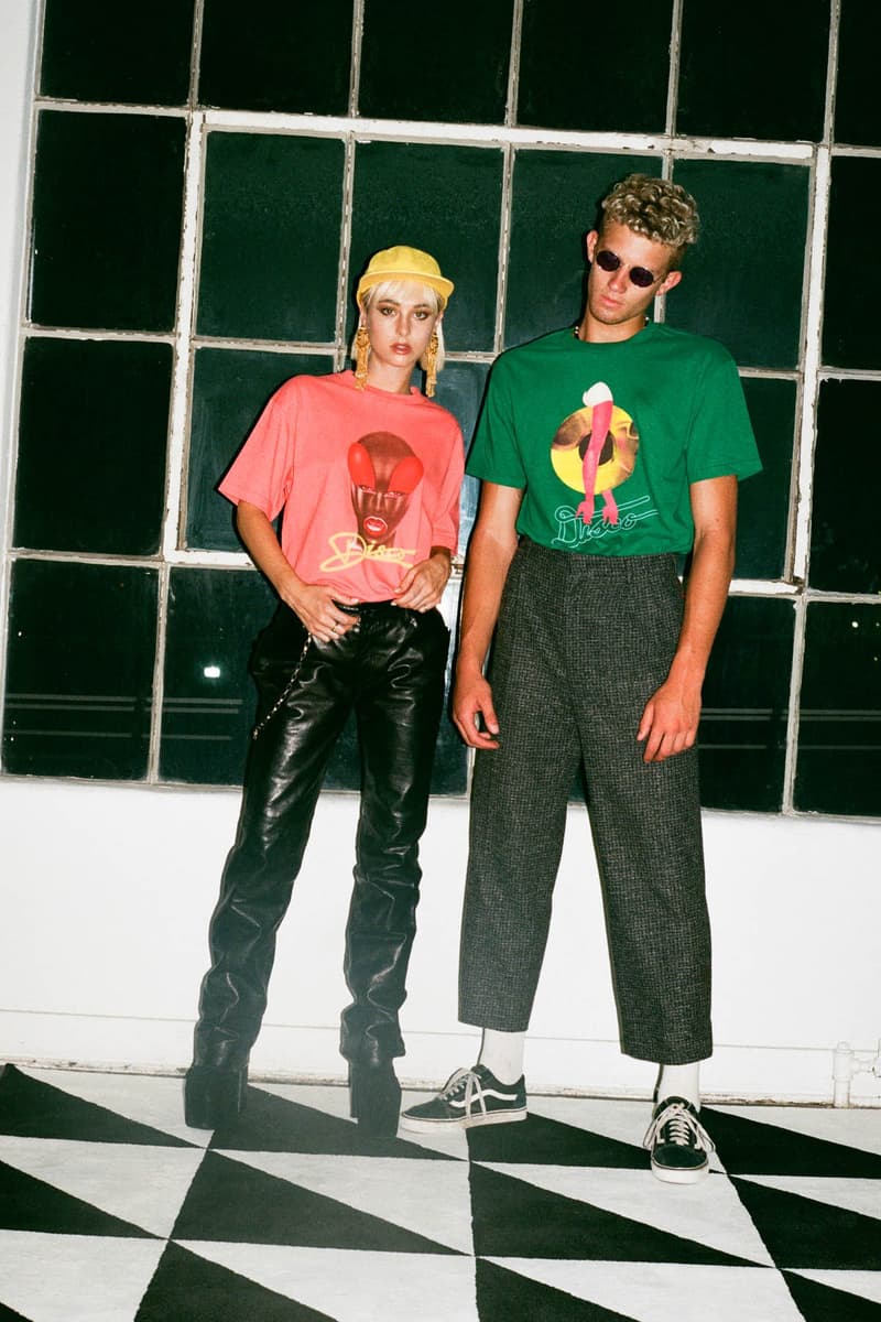 Disco Tuesdays Surf is Dead Los Angeles Brand Lookbook Collection Print Bold Graphics 70's Inspired Colorful