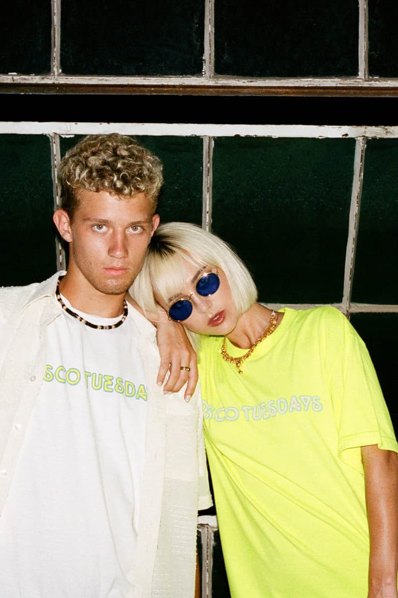Disco Tuesdays Surf is Dead Los Angeles Brand Lookbook Collection Print Bold Graphics 70's Inspired Colorful