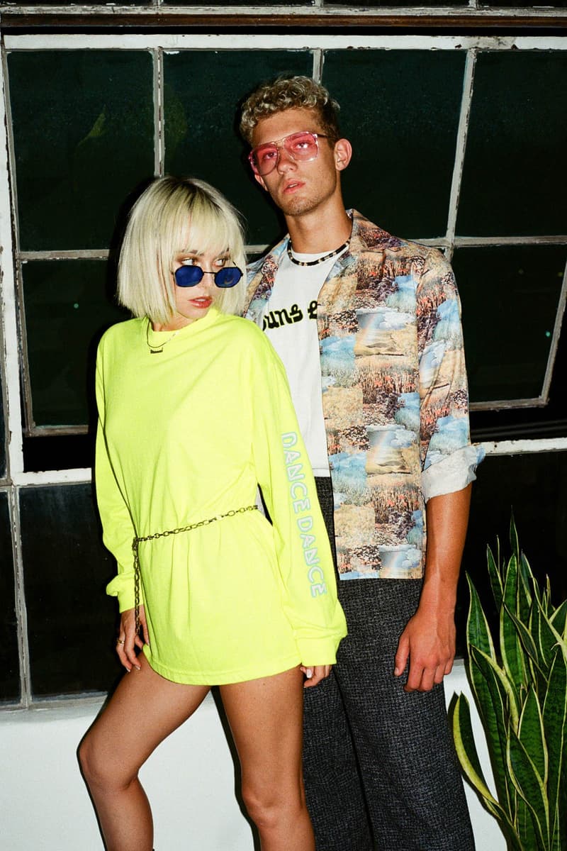 Disco Tuesdays Surf is Dead Los Angeles Brand Lookbook Collection Print Bold Graphics 70's Inspired Colorful
