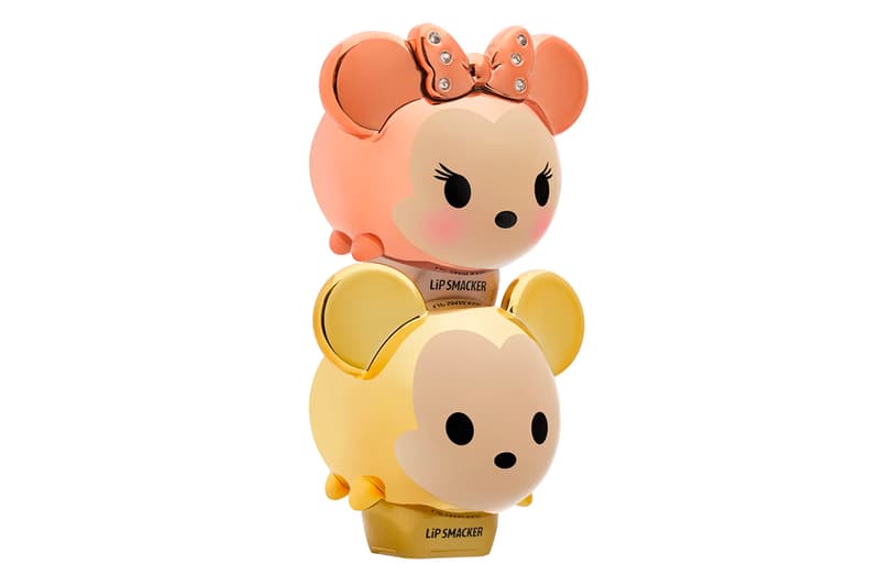 Disney Tsum Tsum Lip Smacker Rose Gold Mickey Minnie Mouse Balm
