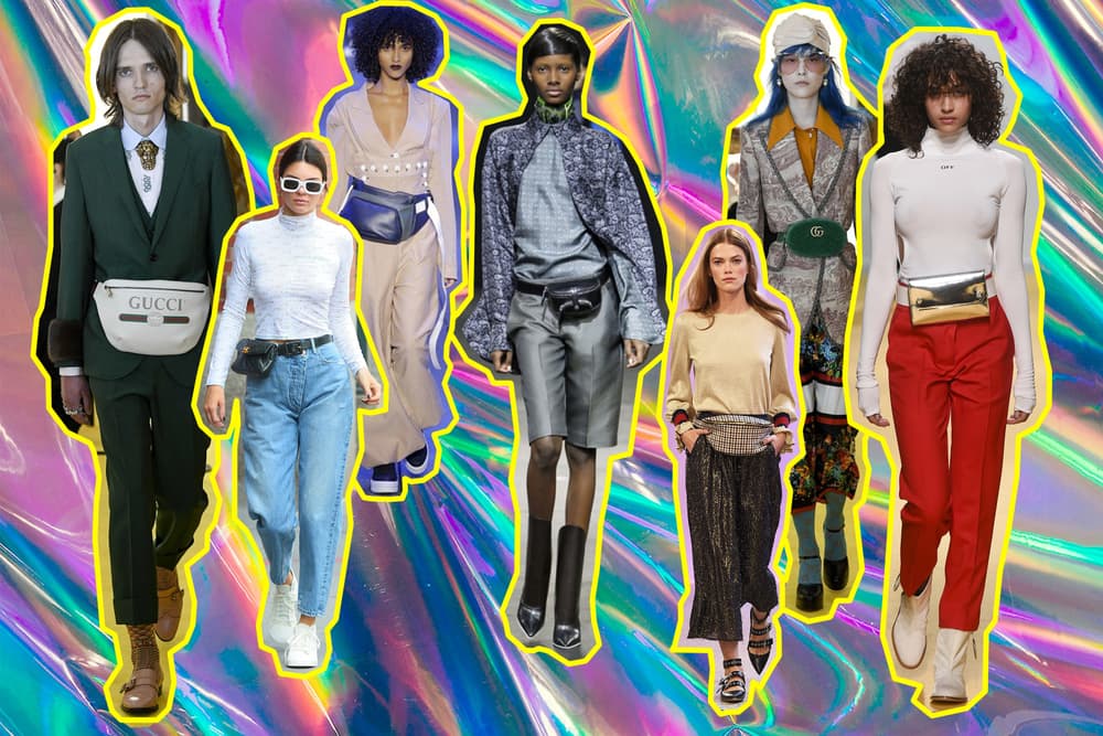How to Style Fanny Packs Bag Outfit Inspiration Trend Alexander Wang Acne Studios Supreme Fashion Look