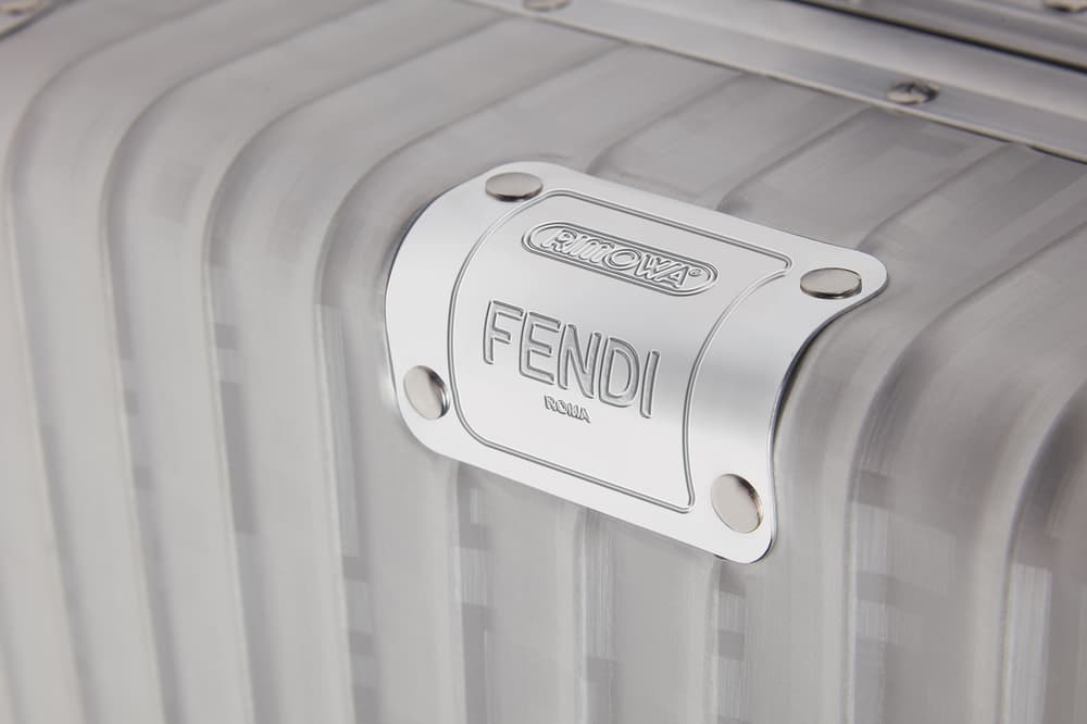 Fendi x RIMOWA Suitcase Luggage Aluminum Trolley