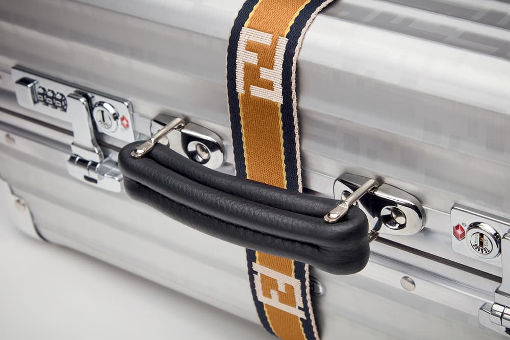 Fendi x RIMOWA Suitcase Luggage Aluminum Trolley