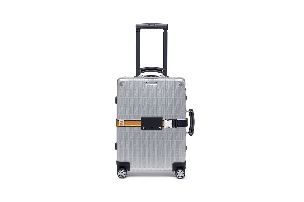 Fendi x RIMOWA Suitcase Luggage Aluminum Trolley
