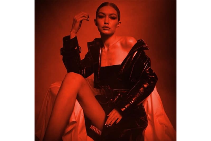 Gigi Hadid Stuart Weitzman Eye Love Collection Collaboration Teaser