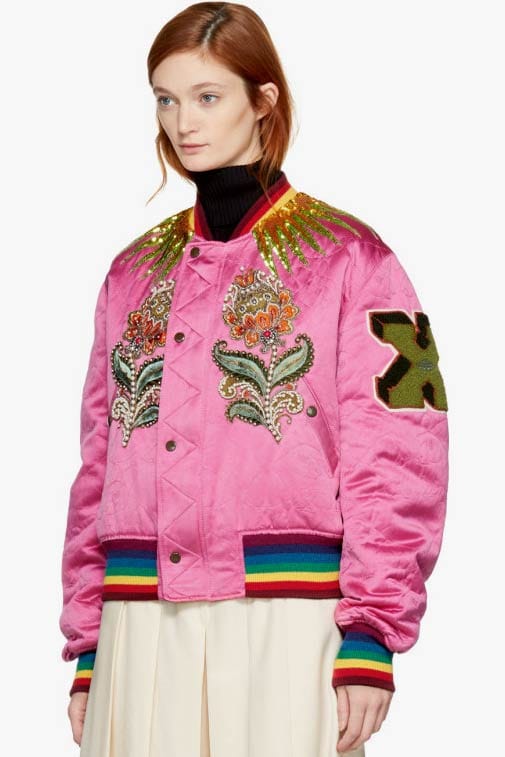 gucci tiger bomber jacket