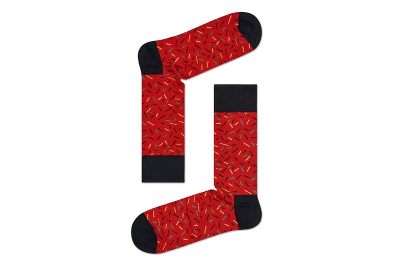 Happy Socks Holiday Collection Footwear Cute Christmas Theme Festive Red Green Blue Yelow luxury Socks Comfortable Hysteria by Happy Socks