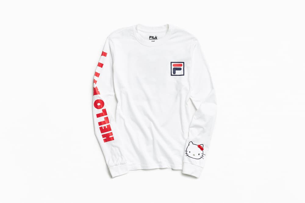 Hello Kitty Sanrio x FILA Collection Urban Outfitters