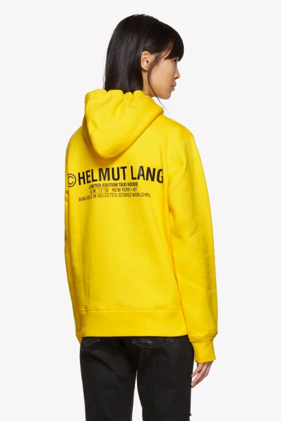 taxi yellow hoodie