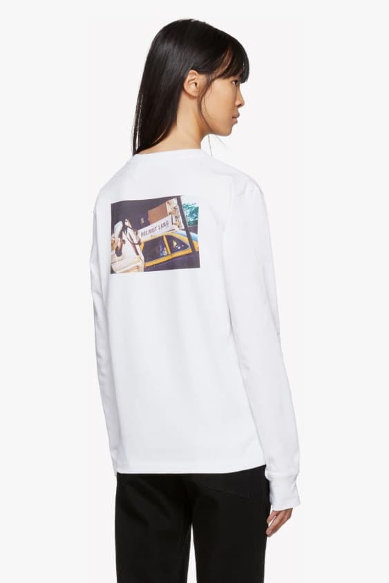 helmut lang 2017 fall winter taxi copyright hoodie tshirt tee ssense