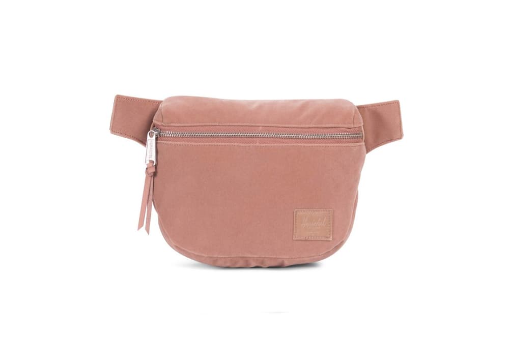 Herschel Supply Holiday 2017 Velvet Collection Pink Navy Blue Backpack Hip Pack Wallet Bag Ash Rose