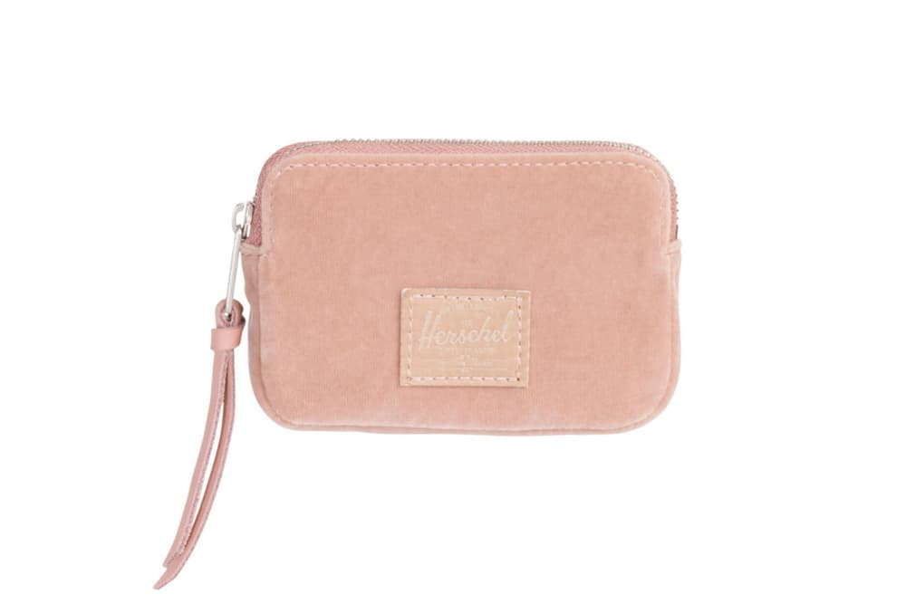 Herschel Supply Holiday 2017 Velvet Collection Pink Navy Blue Backpack Hip Pack Wallet Bag Ash Rose
