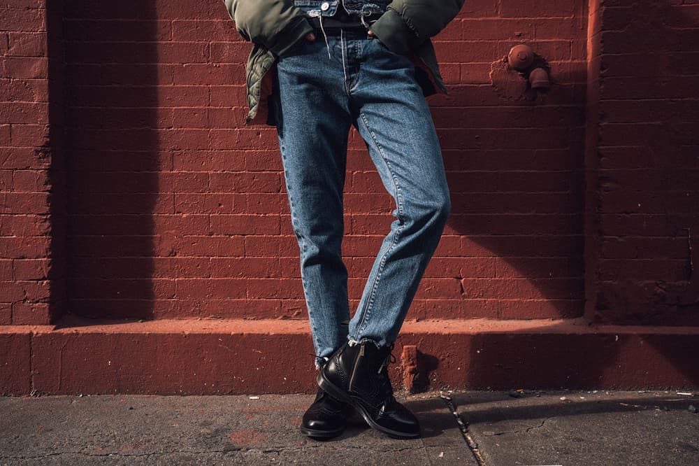 hudson jeans fall winter 2017 denim bomber jackets workwear