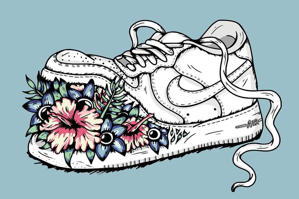 Sneaker Illustration
