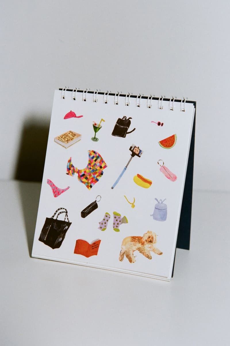 KARA 2018 Desk Calendar Tara Booth Planner Year Gift Stocking Stuffer Ideas Cute Illustrations