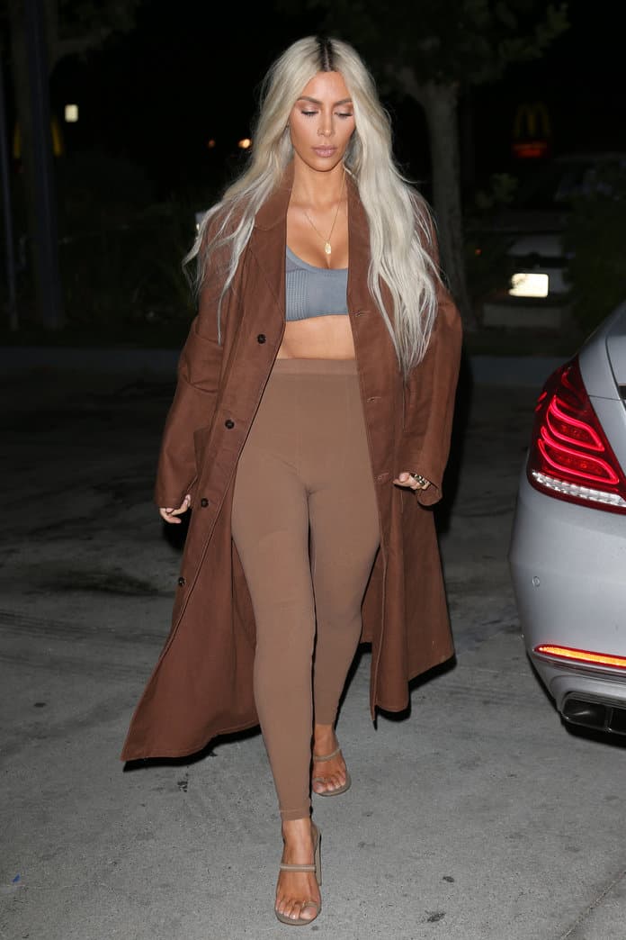 Kim Kardashian YEEZY Season 6 Kanye West Los Angeles Photoshoot