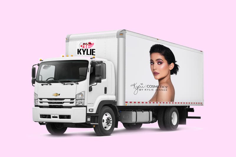 Kylie Cosmetics Kylie Jenner Pop-Up Trucks Lip Kits Trademark Project Business Beauty Makeup