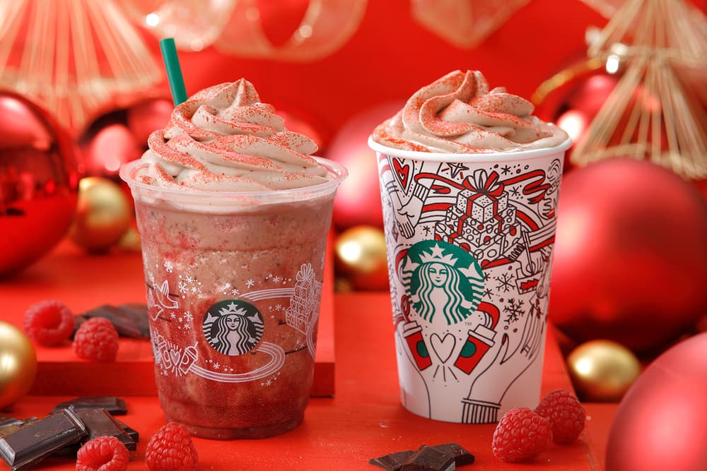 Starbucks Japan Lauren Tsai Christmas Collaboration